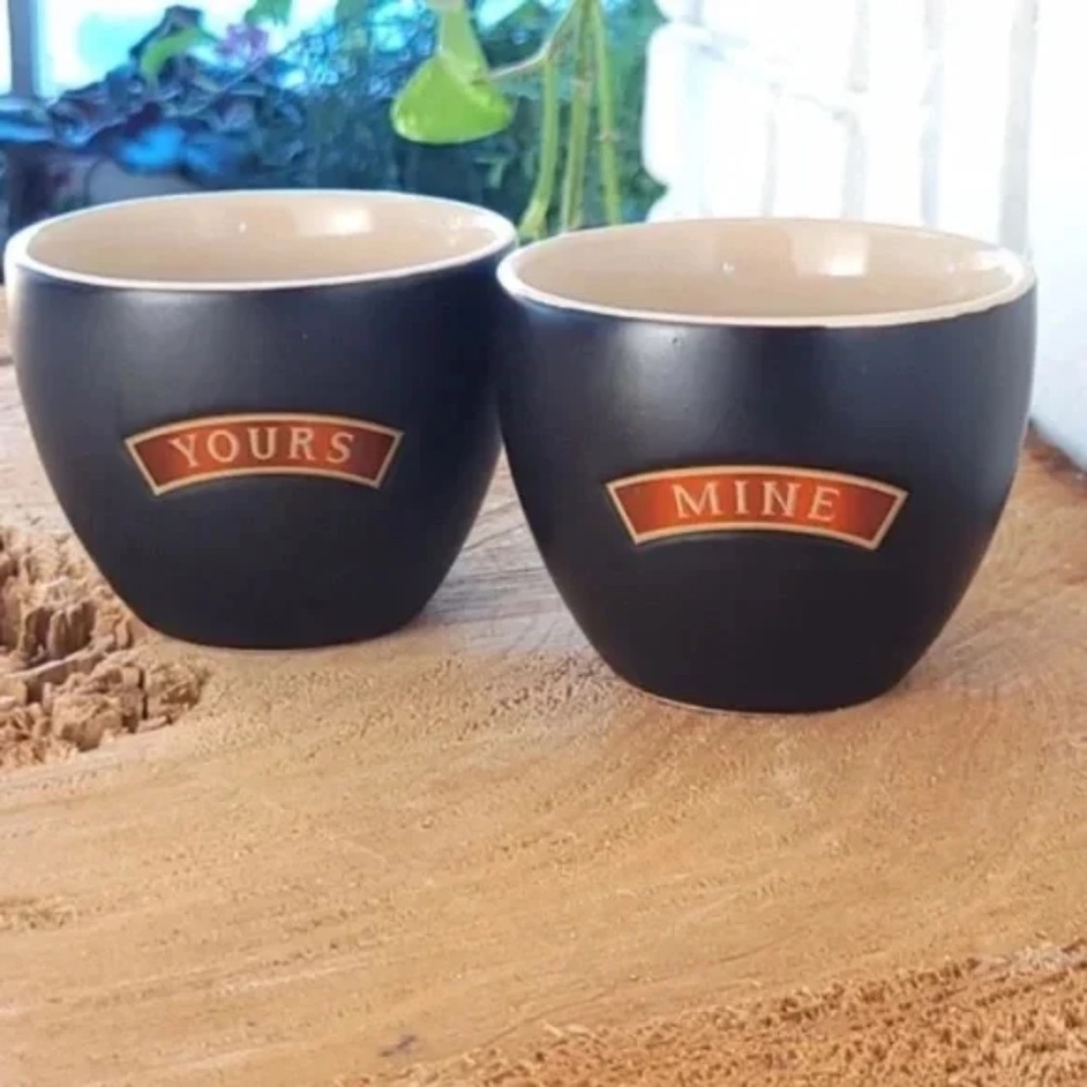 3/$25 Bailey's Yours and Mine Cordial Cups - Picture 4 of 8